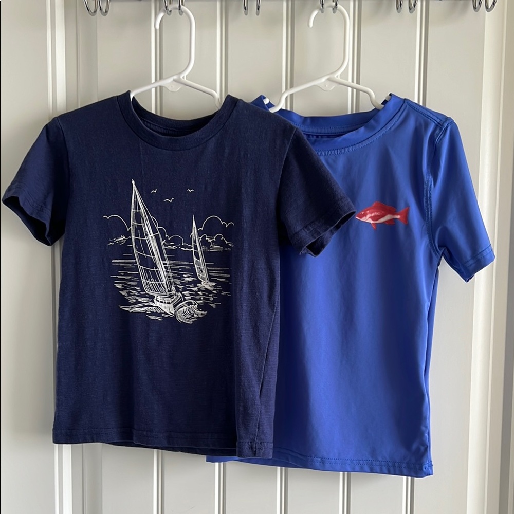 Class Club Blue Short Sleeve Tees 5T